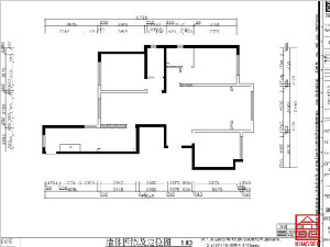 奧北公元134平米裝修戶型分析